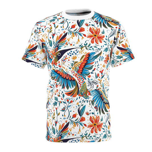 Unisex Tee Shirt - Colibri Abstract