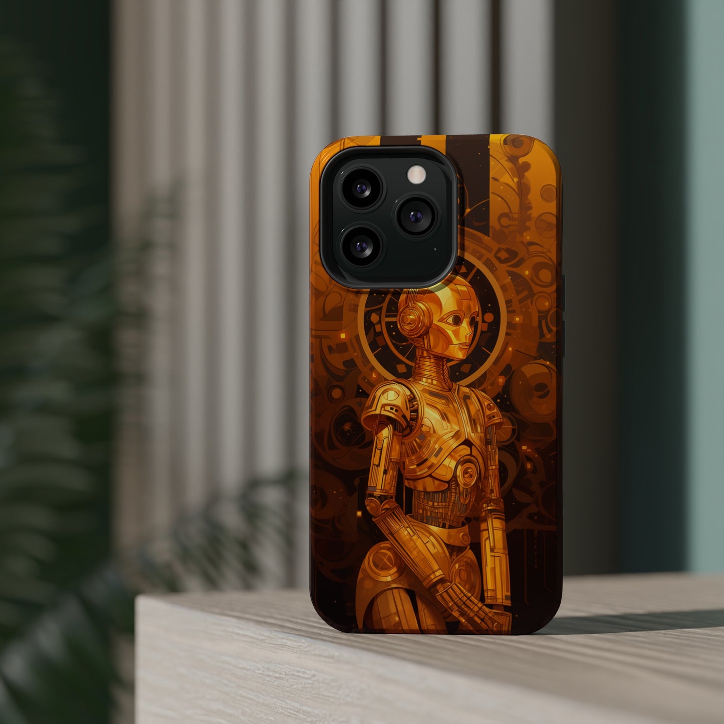 MagSafe Tough iPhone Case - C3P0 Art Nouveau