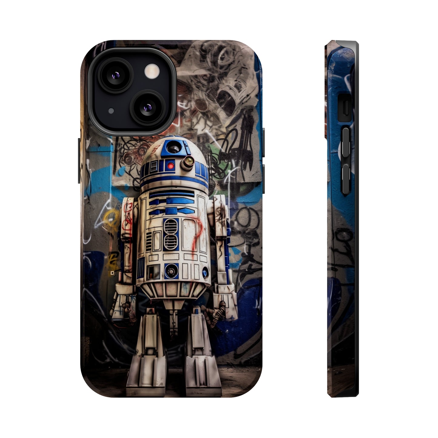 MagSafe Tough iPhone Case - R2D2 1990's Graffiti