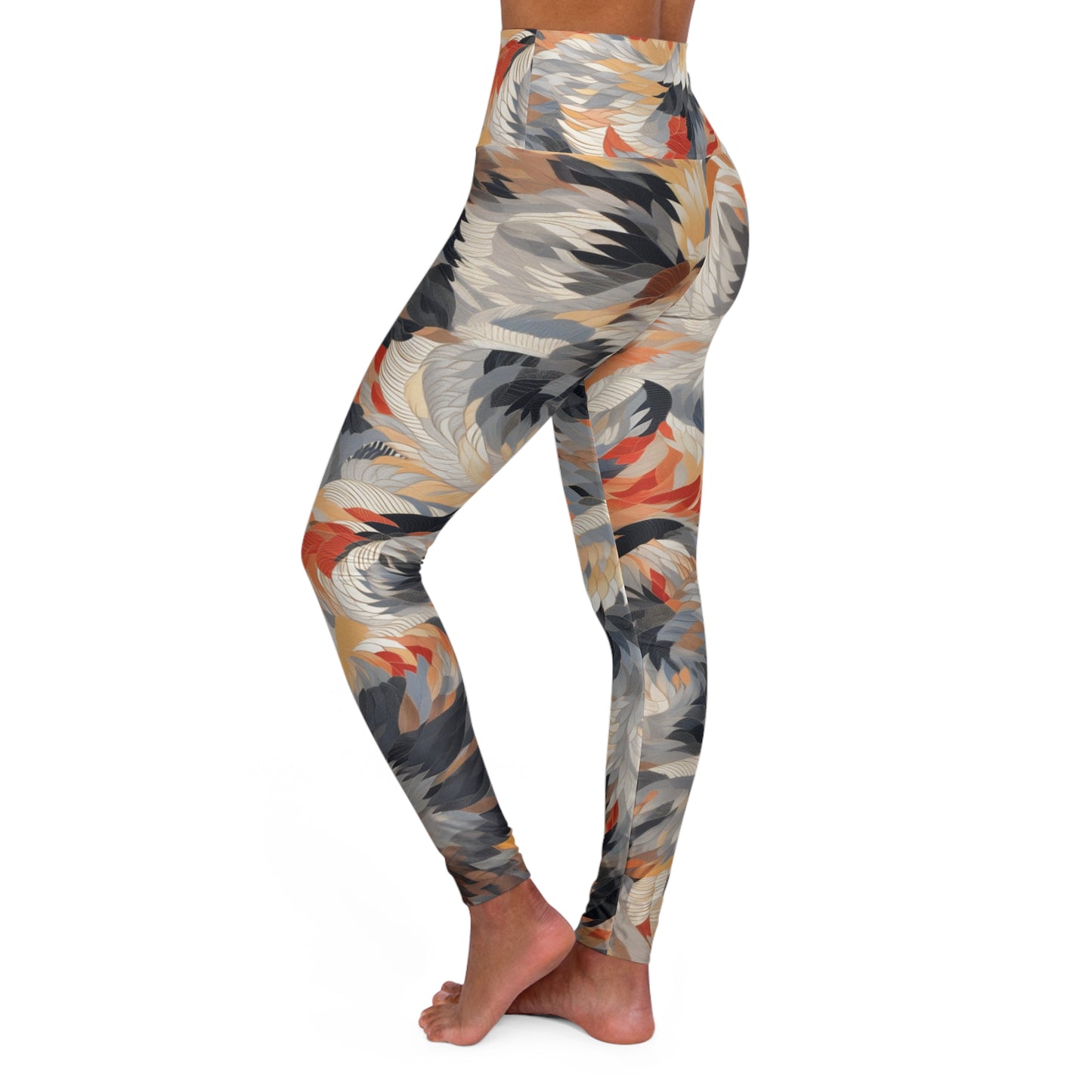 High Waisted Leggings - Marie-Badenia.