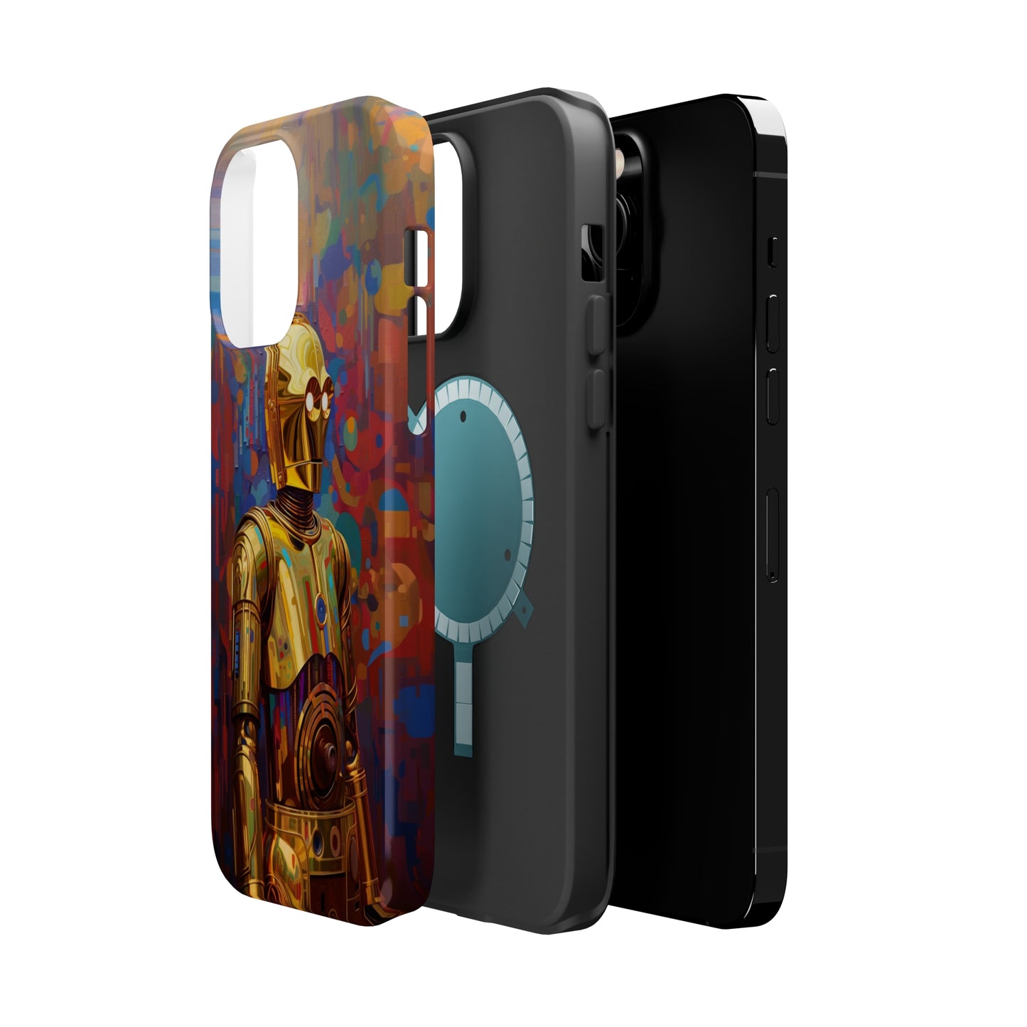 MagSafe Tough iPhone Case - C3P0 Fauvism