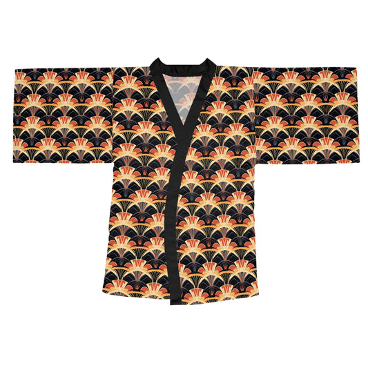 Long Sleeve Kimono Robe - Gilded Highlights