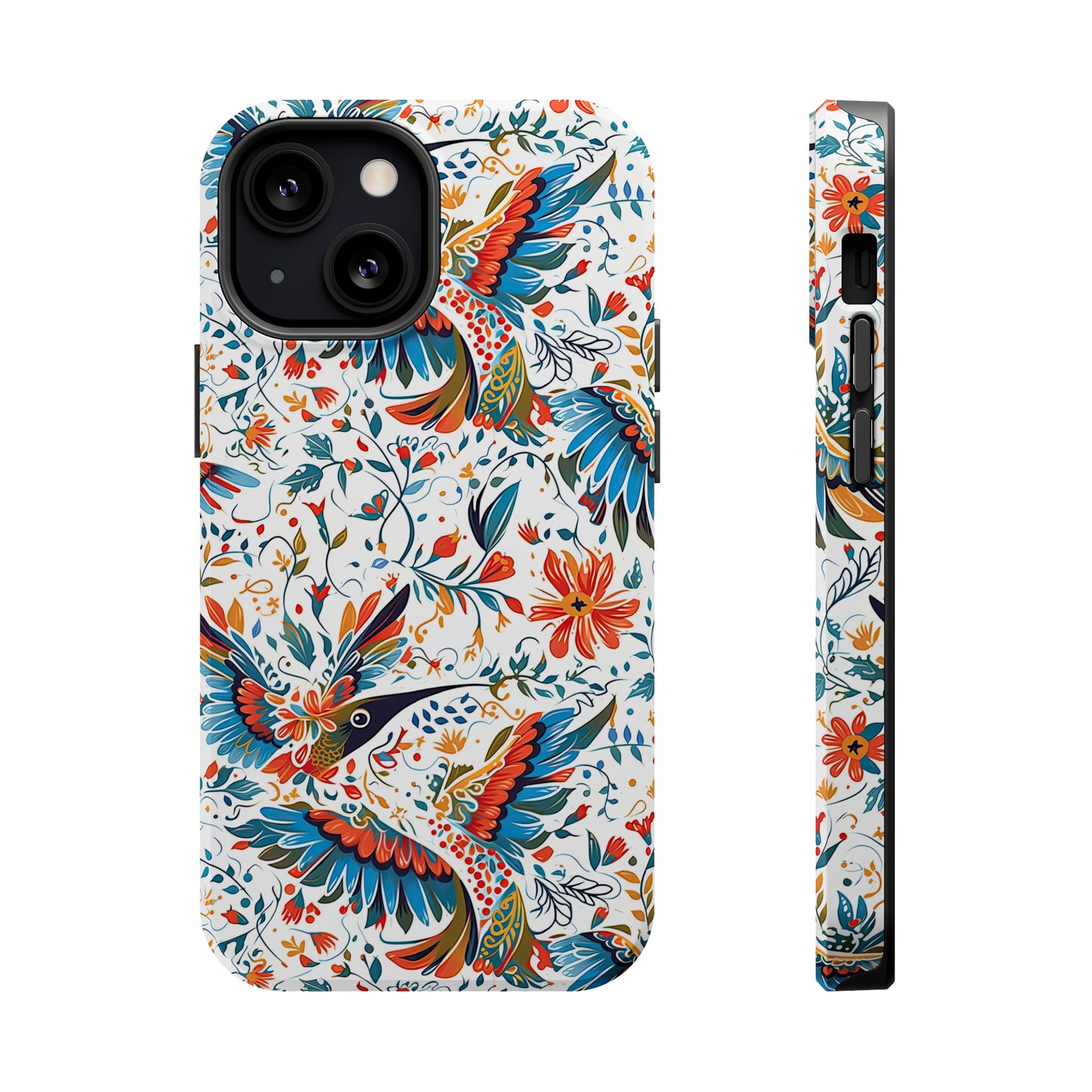 MagSafe Tough iPhone Case - Colibri Abstract