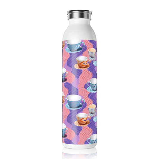 Slim Water Bottle - Emmalina Giverny Coffee Cups