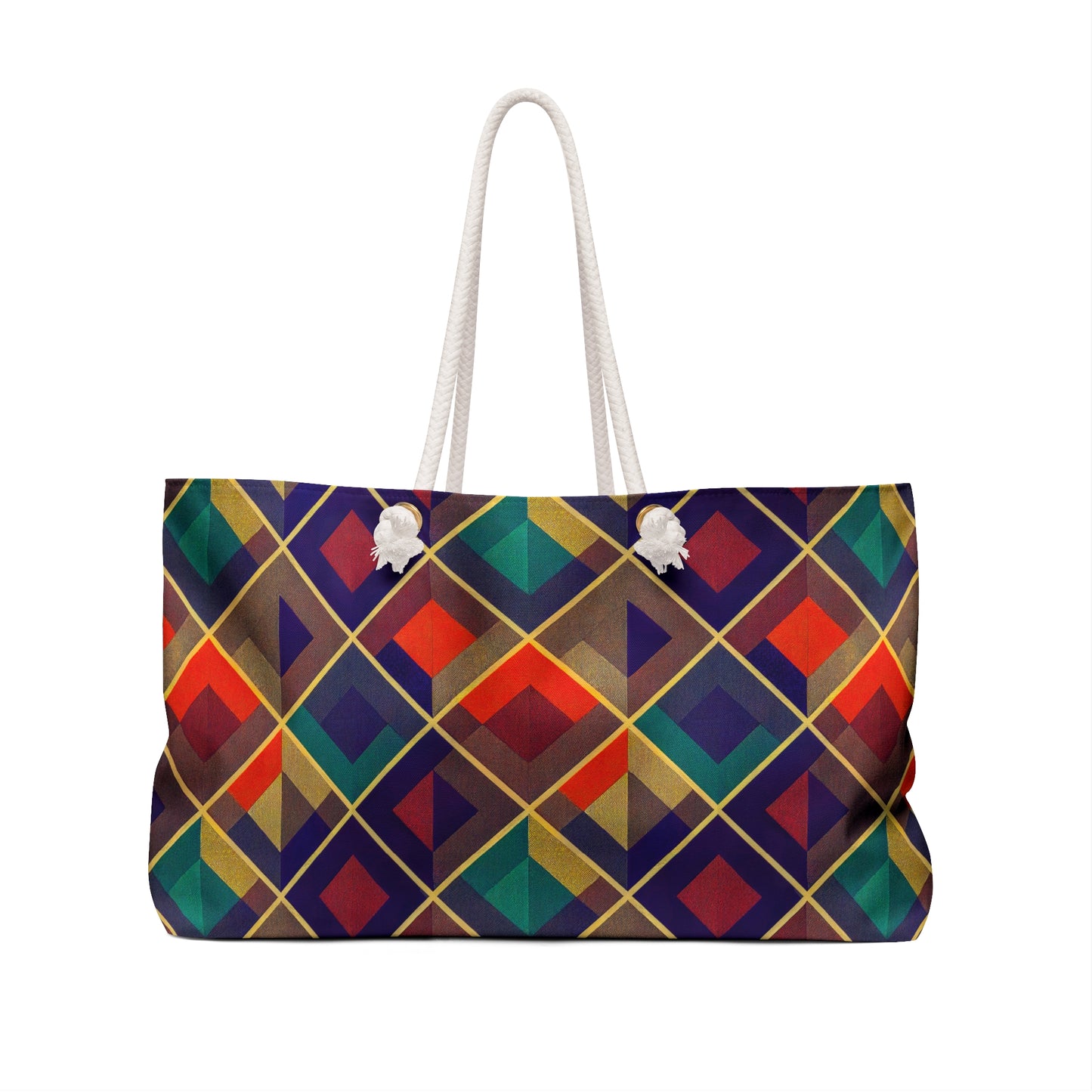 Weekender Bag - Herringbone Kaleidoscope