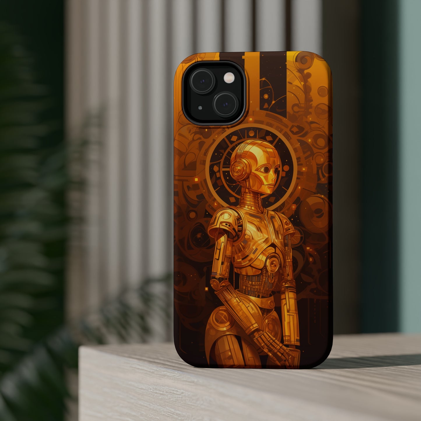 MagSafe Tough iPhone Case - C3P0 Art Nouveau