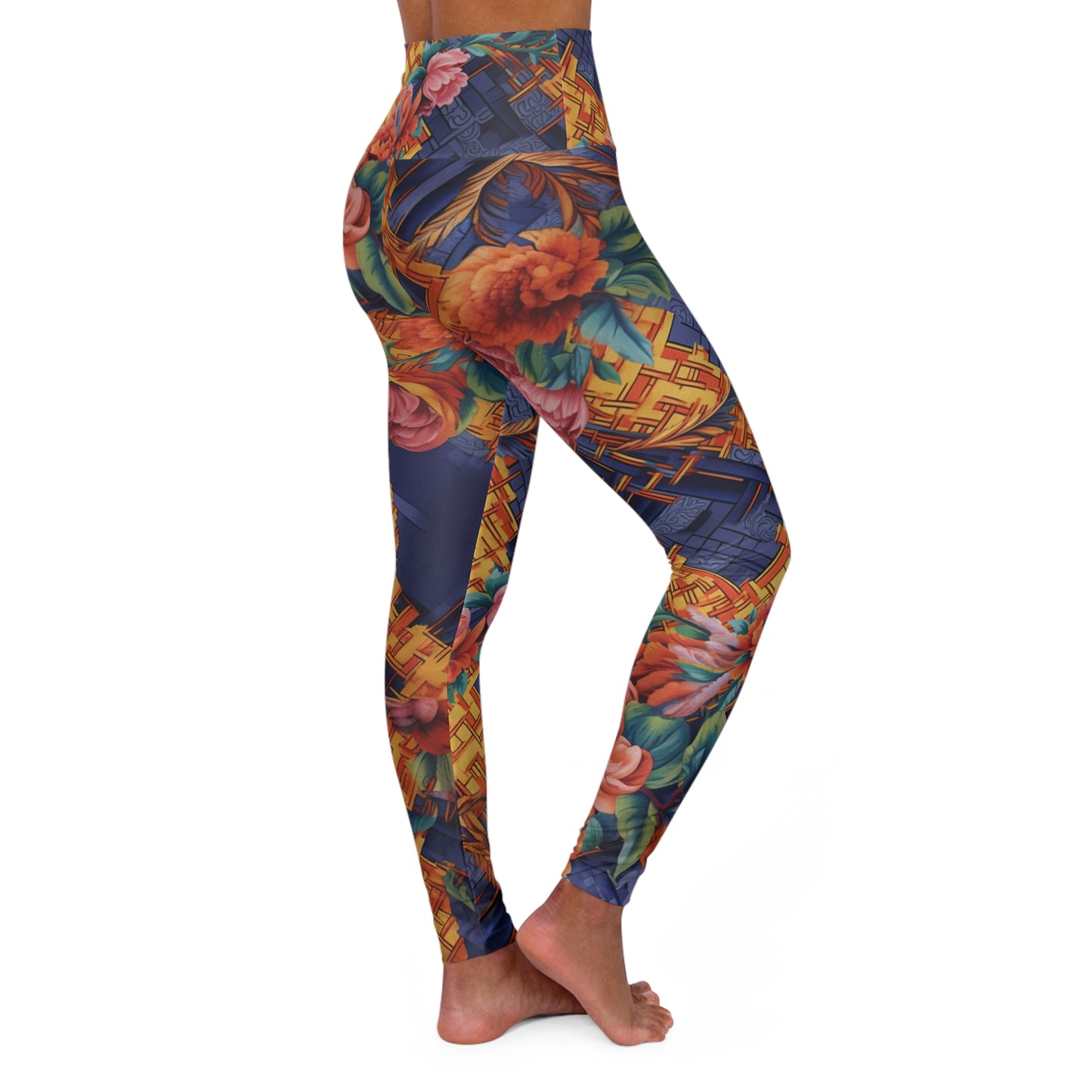 High Waisted Leggings - Haarlem-Hals.