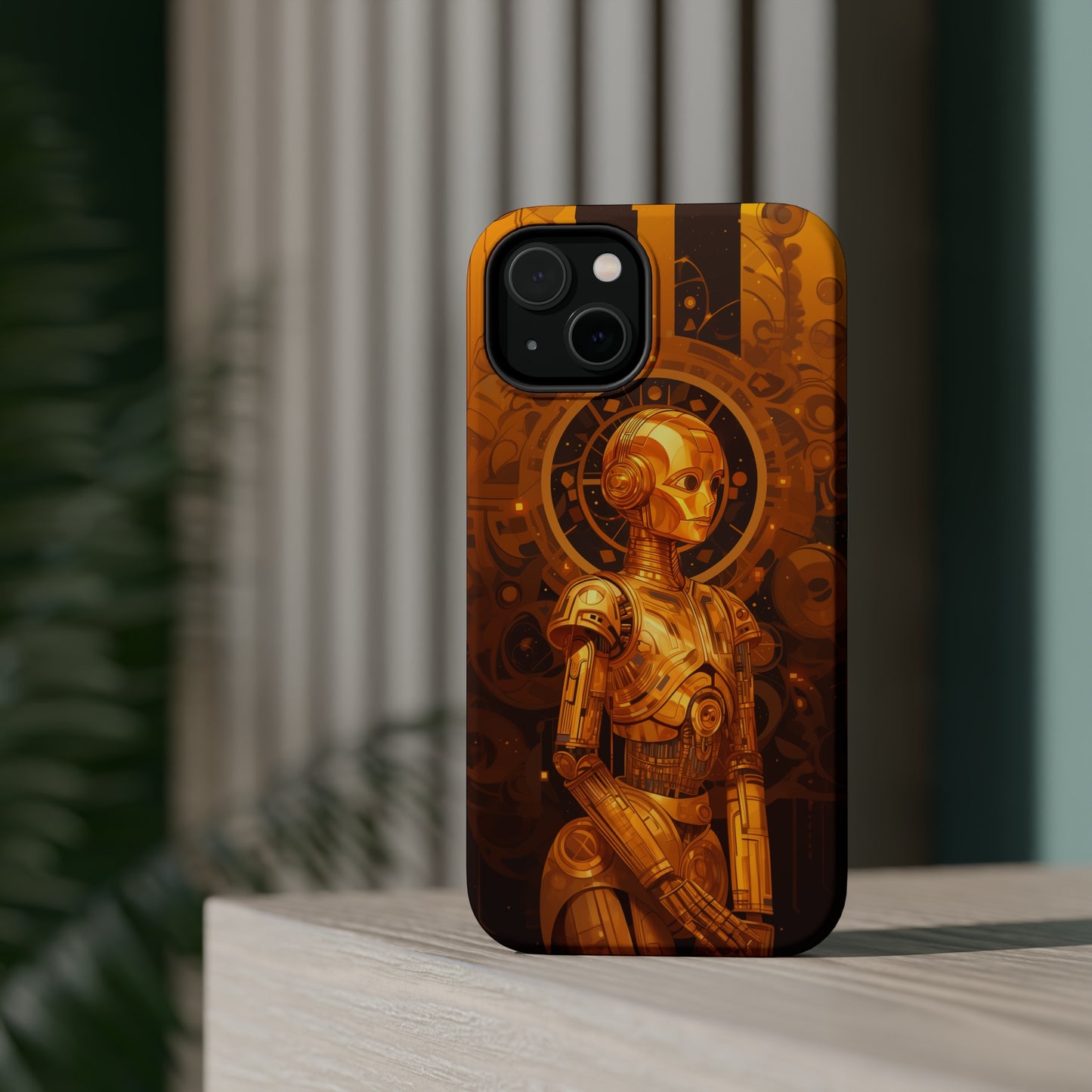 MagSafe Tough iPhone Case - C3P0 Art Nouveau