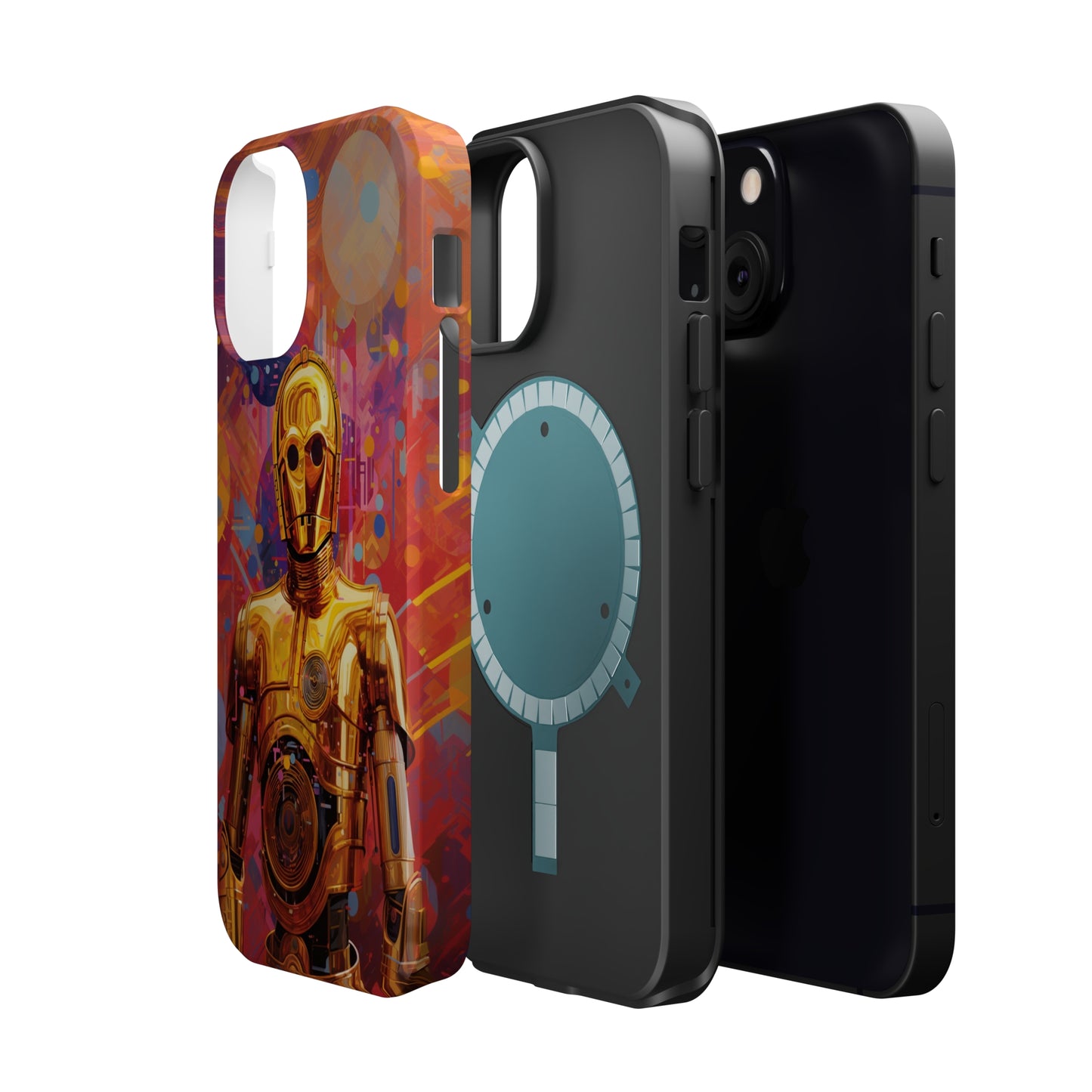 MagSafe Tough iPhone Case - C3P0 Fauvism