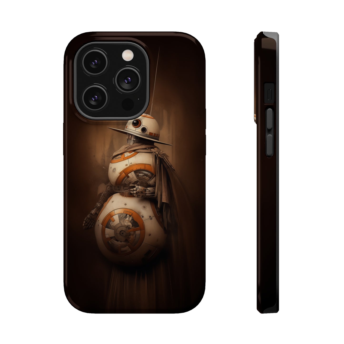 MagSafe Tough iPhone Case - BB-8 Wild West Photography Sepia Vintage Film