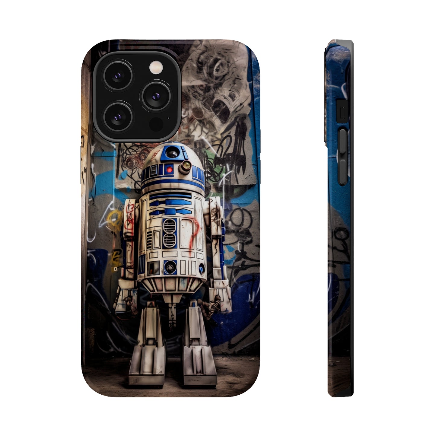 MagSafe Tough iPhone Case - R2D2 1990's Graffiti