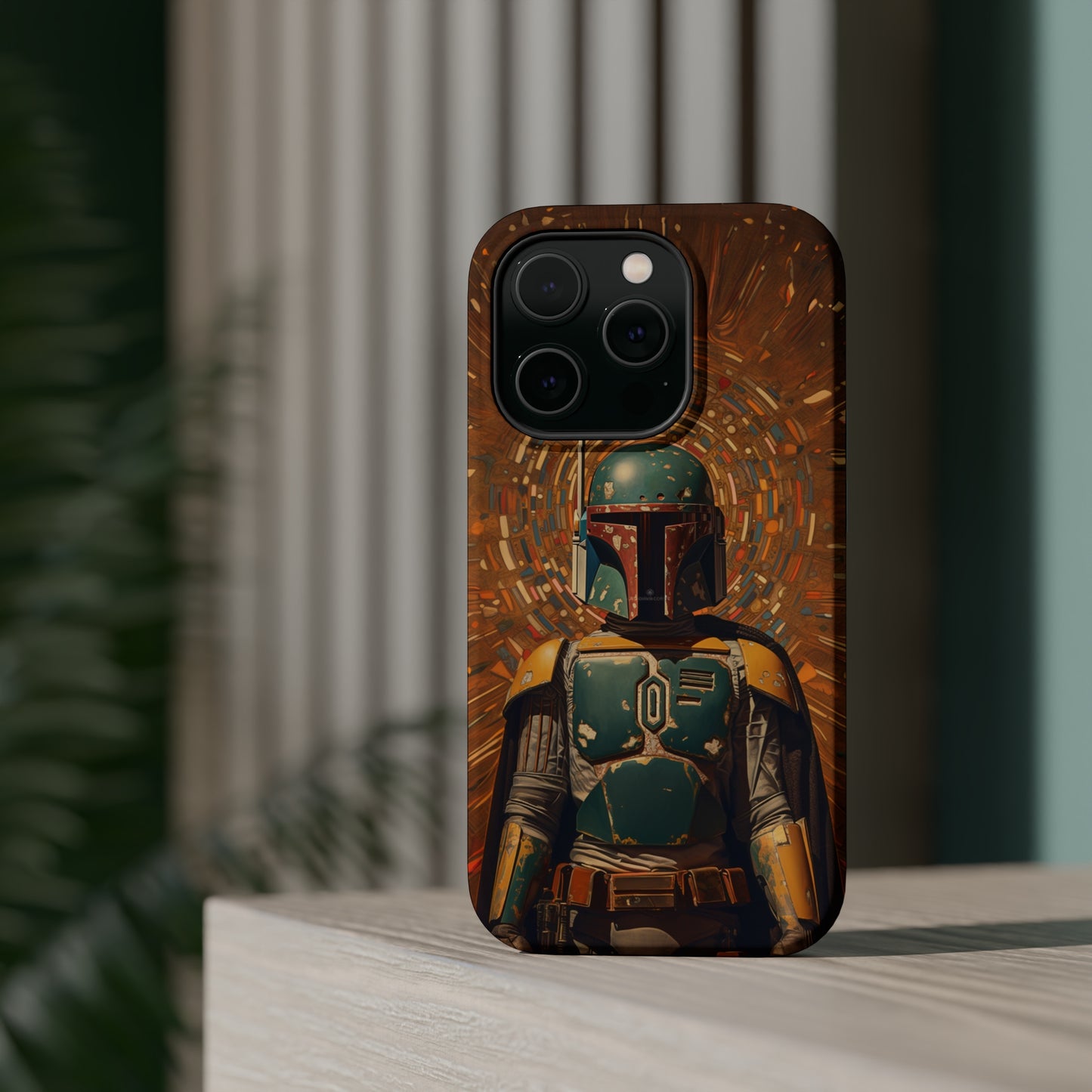 MagSafe Tough iPhone Case - Boba Fett Dadaism