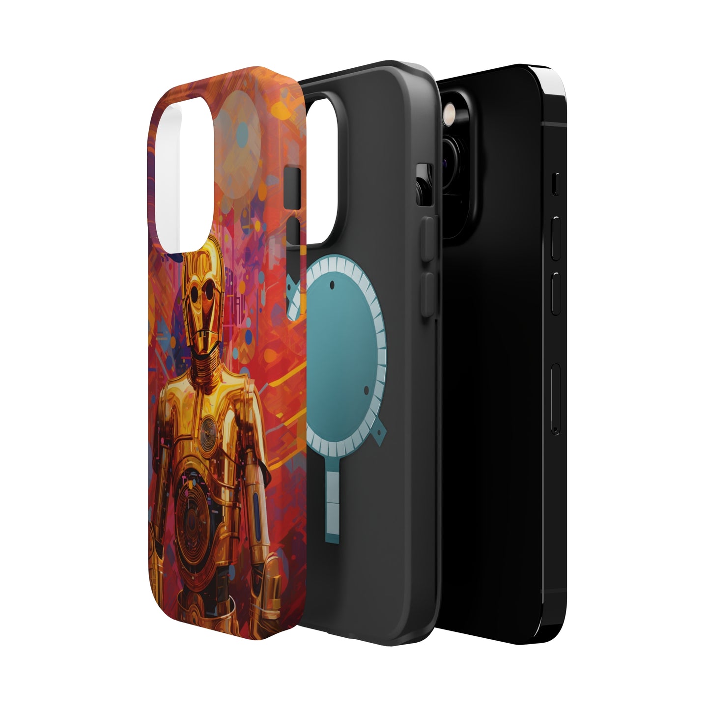 MagSafe Tough iPhone Case - C3P0 Fauvism