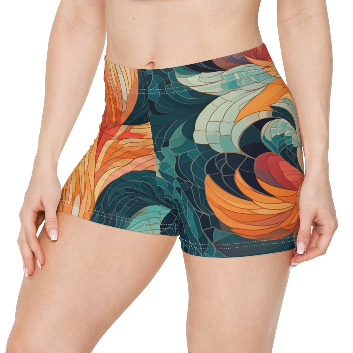 Workout Shorts - Emmalina Paris Batik