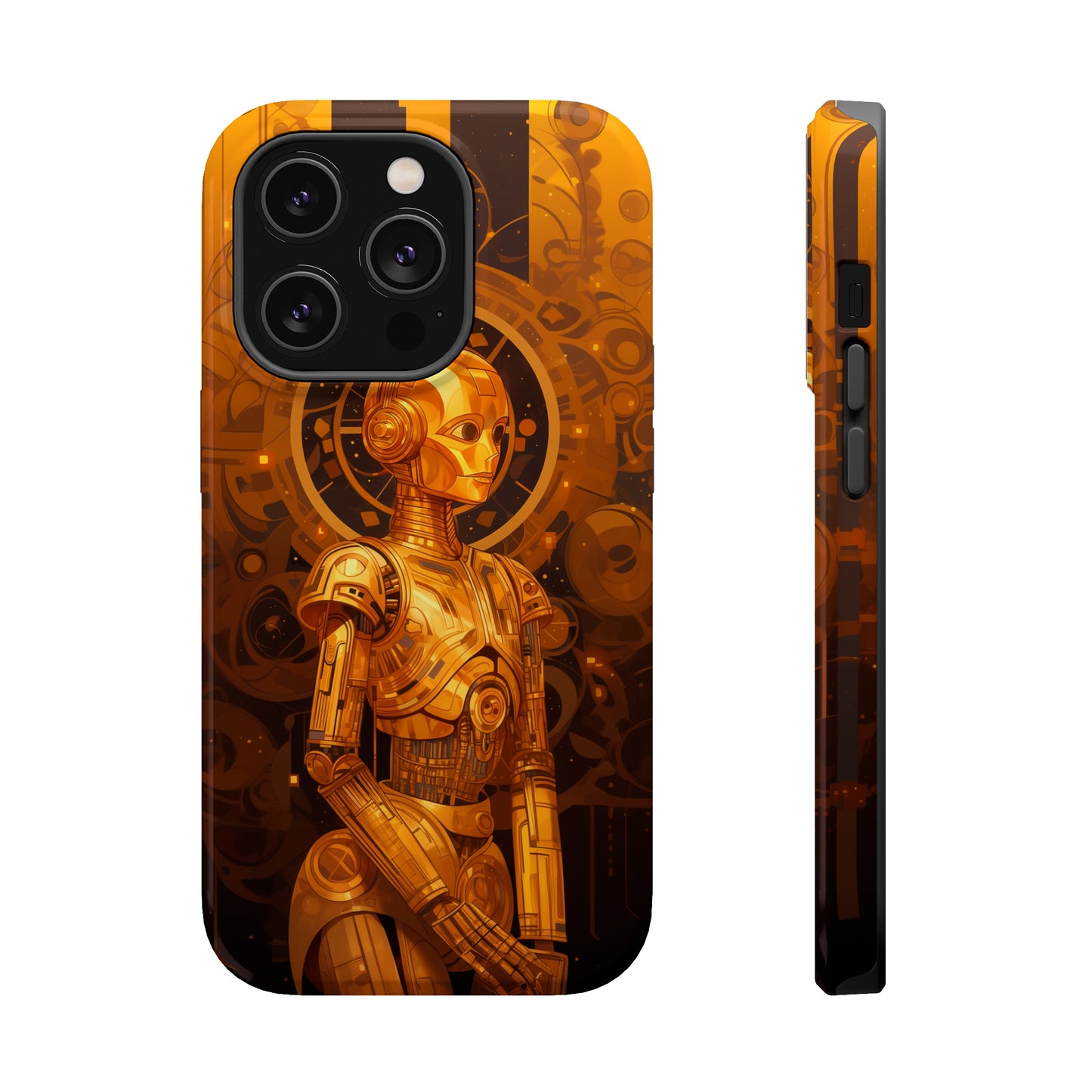 MagSafe Tough iPhone Case - C3P0 Art Nouveau