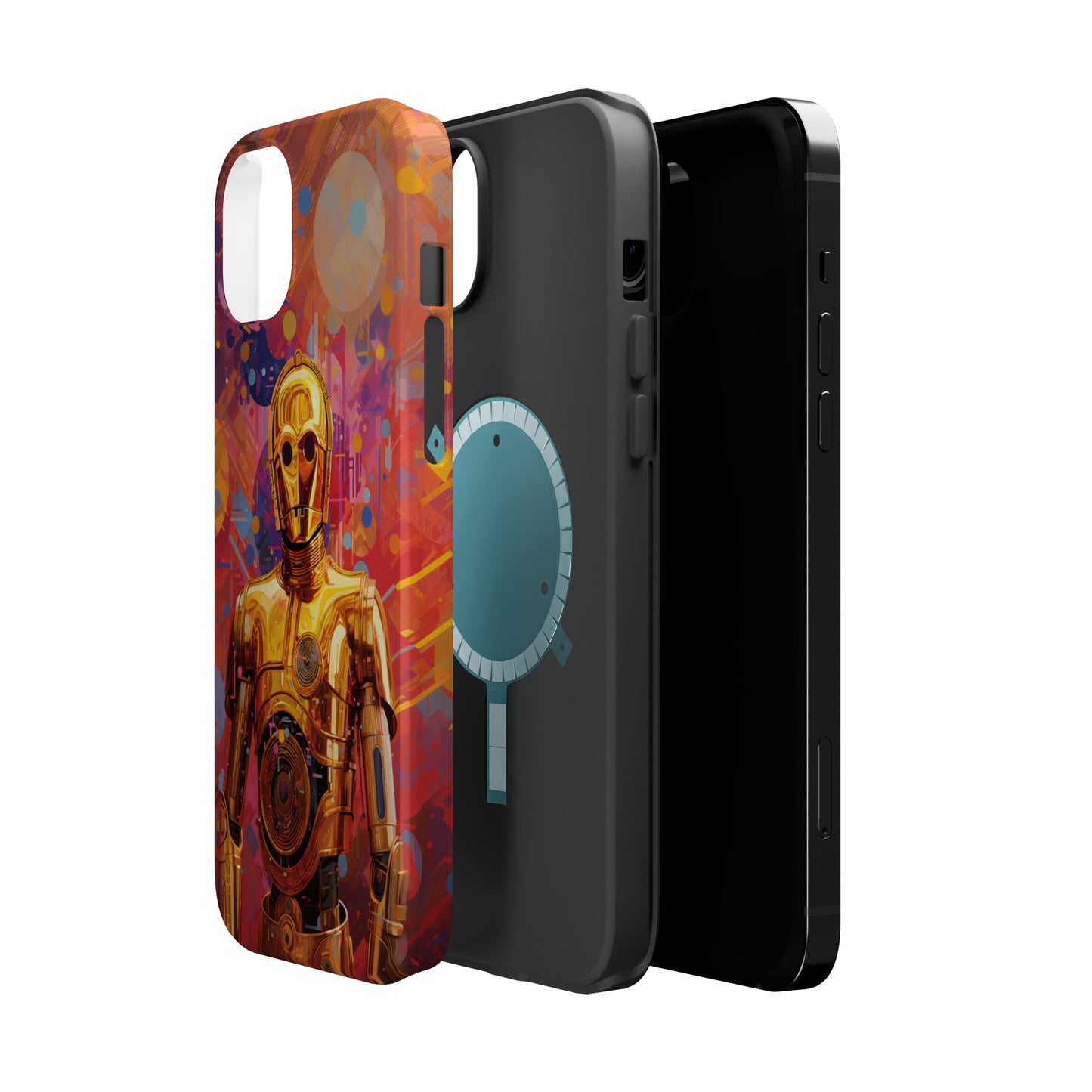 MagSafe Tough iPhone Case - C3P0 Fauvism