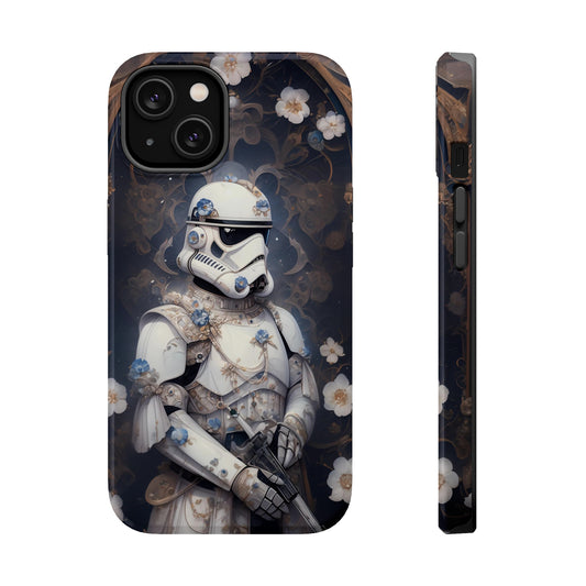 MagSafe Tough iPhone Case - Snow trooper Victorian Portraiture