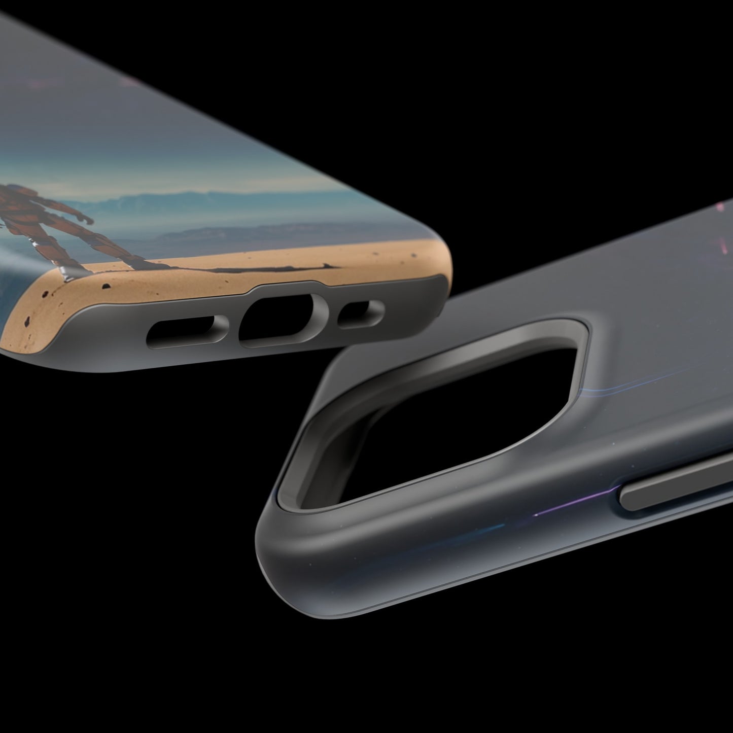 MagSafe Tough iPhone Case - Galactic Synthwave