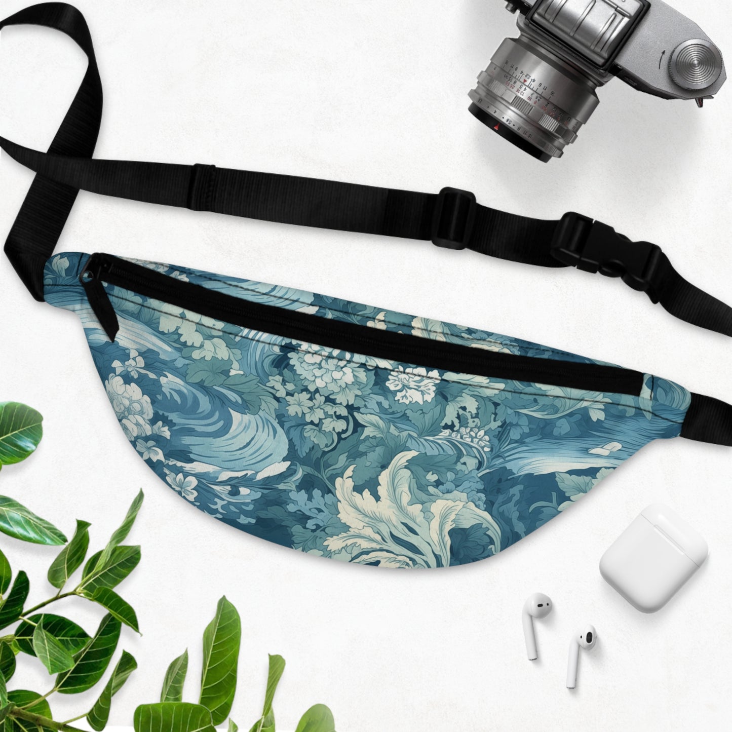 Fanny Pack/Bum Bag - Modern Parisian Jouy