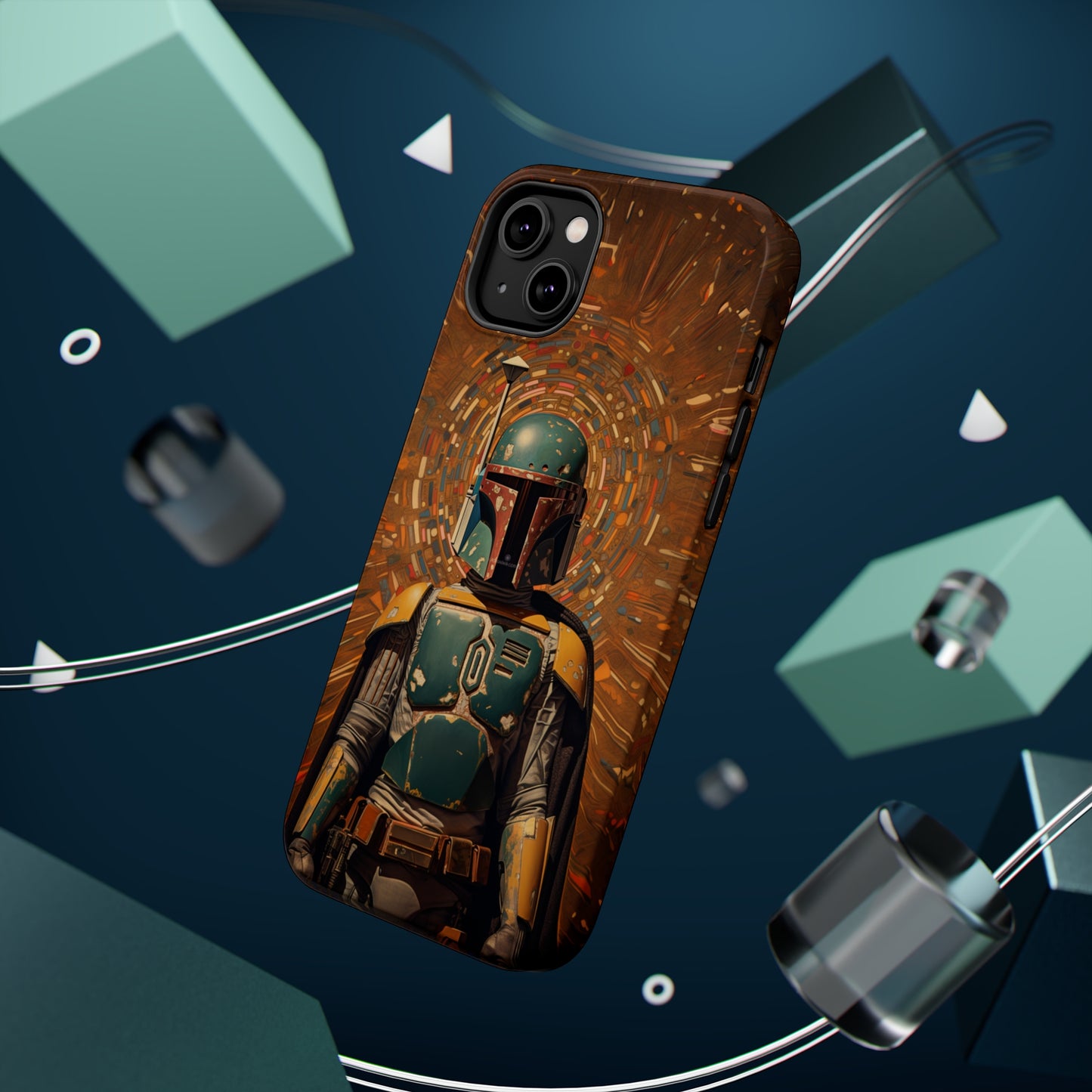 MagSafe Tough iPhone Case - Boba Fett Dadaism