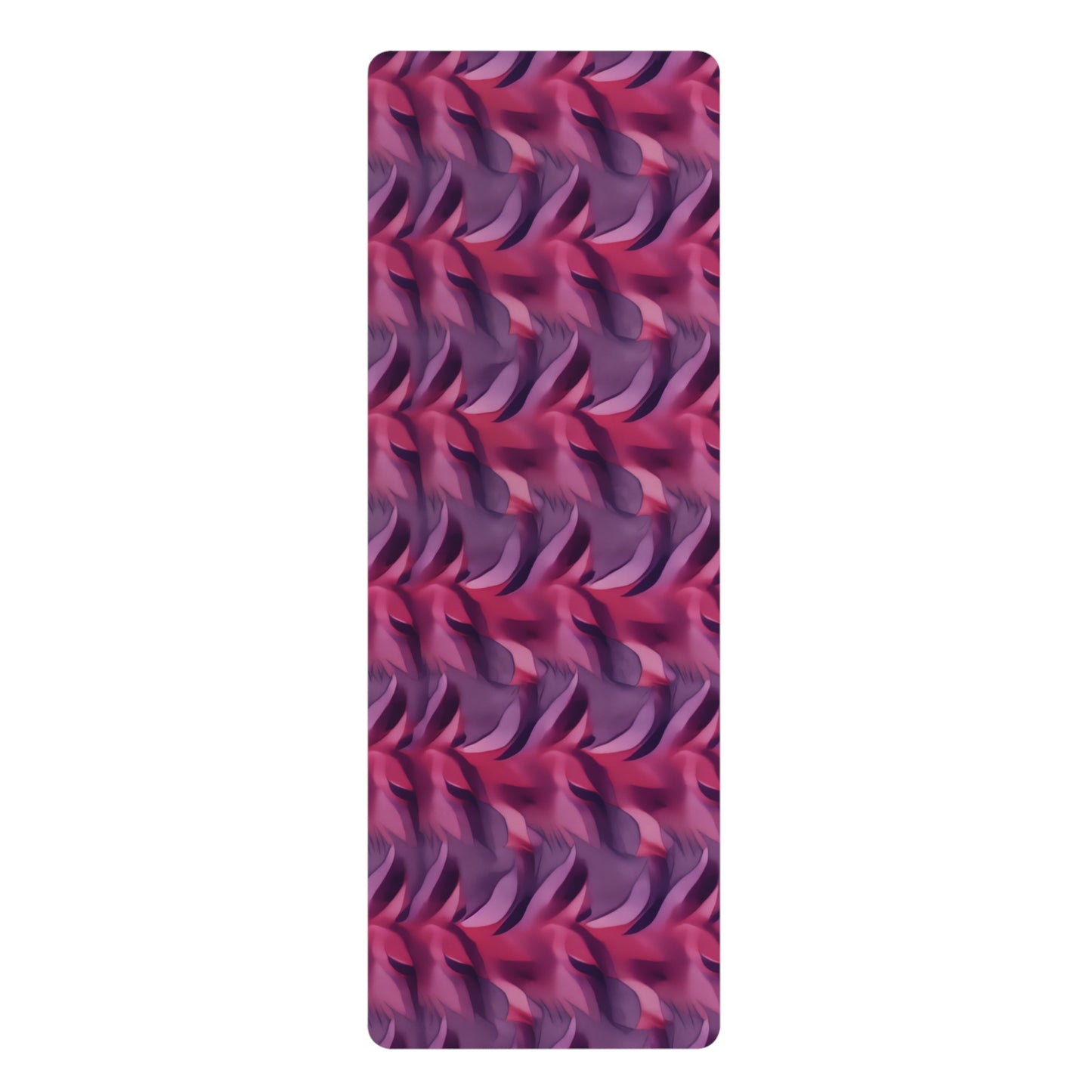 Rubber Yoga Mat- Albrecht Nuremberg Houndstooth