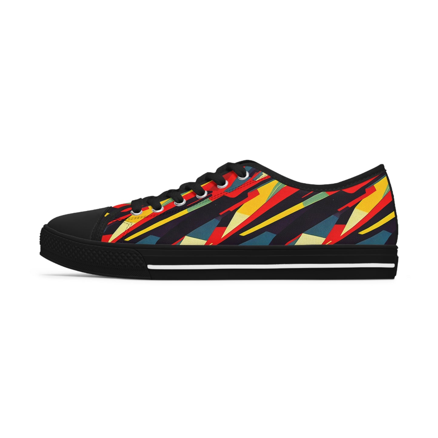 Women's Low Top Sneakers - Pulp Galaxy Abstract