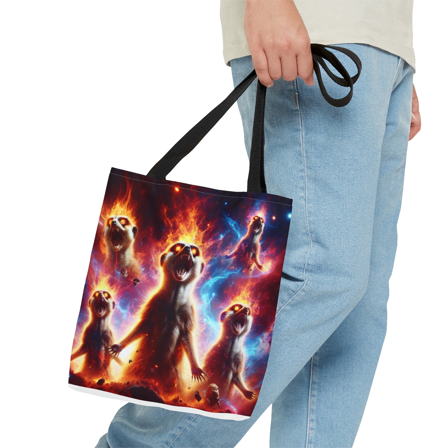 Tote Bag - Meerkat Cosmic Level