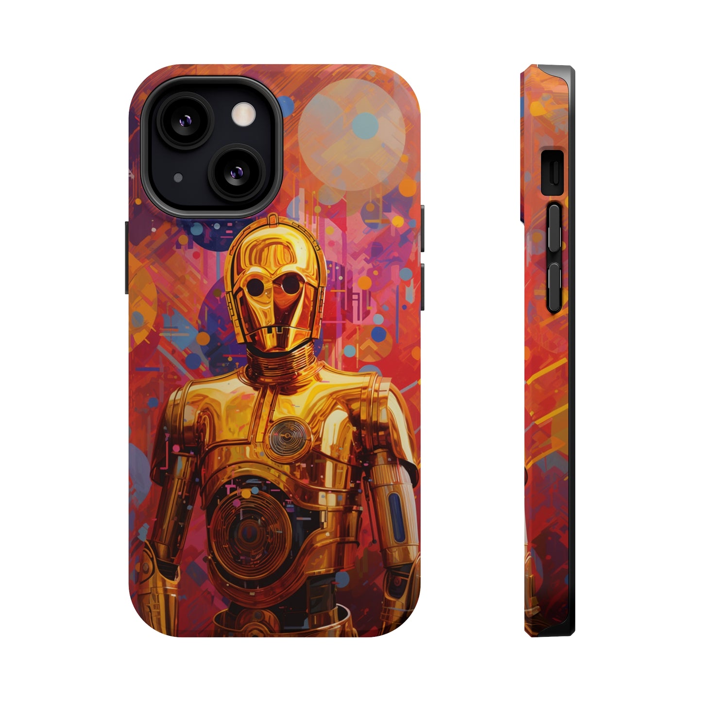 MagSafe Tough iPhone Case - C3P0 Fauvism