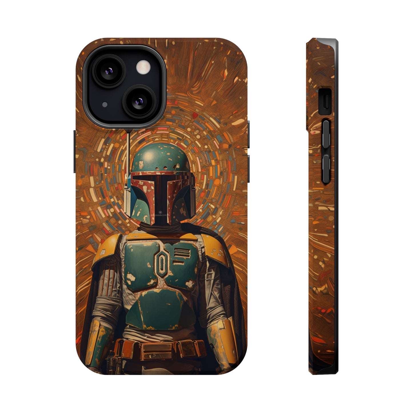 MagSafe Tough iPhone Case - Boba Fett Dadaism