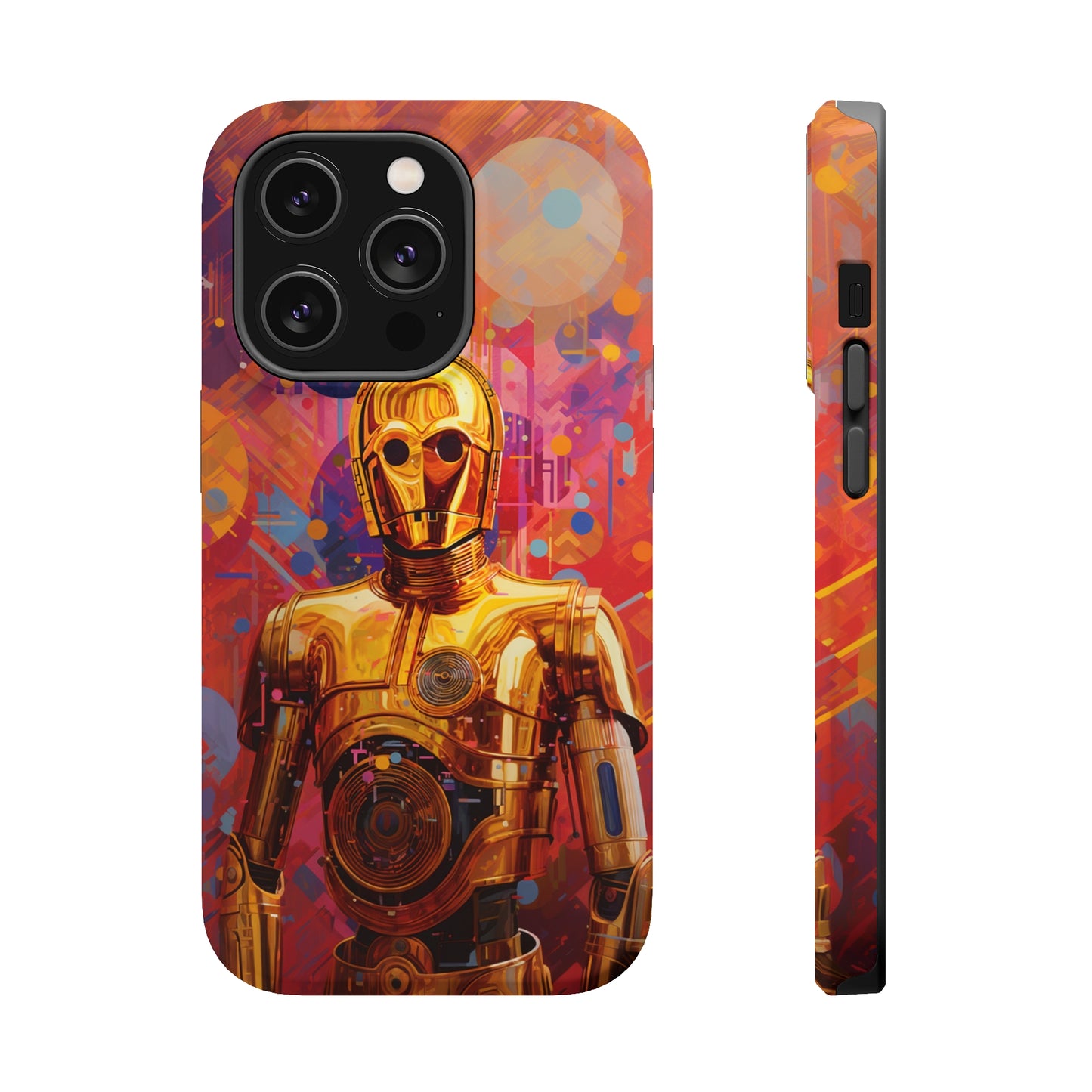 MagSafe Tough iPhone Case - C3P0 Fauvism