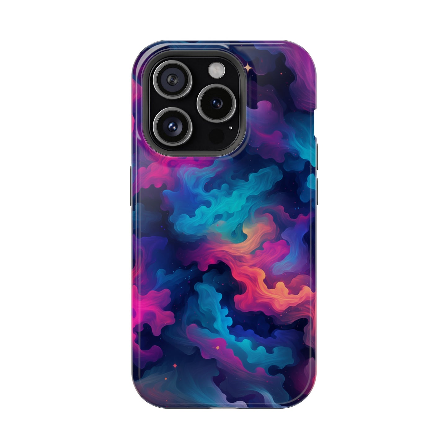 MagSafe Tough iPhone Case - Neon Nebula