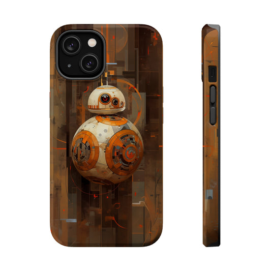 MagSafe Tough iPhone Case - BB-8 Art Deco style by Frank Lloyd Wright