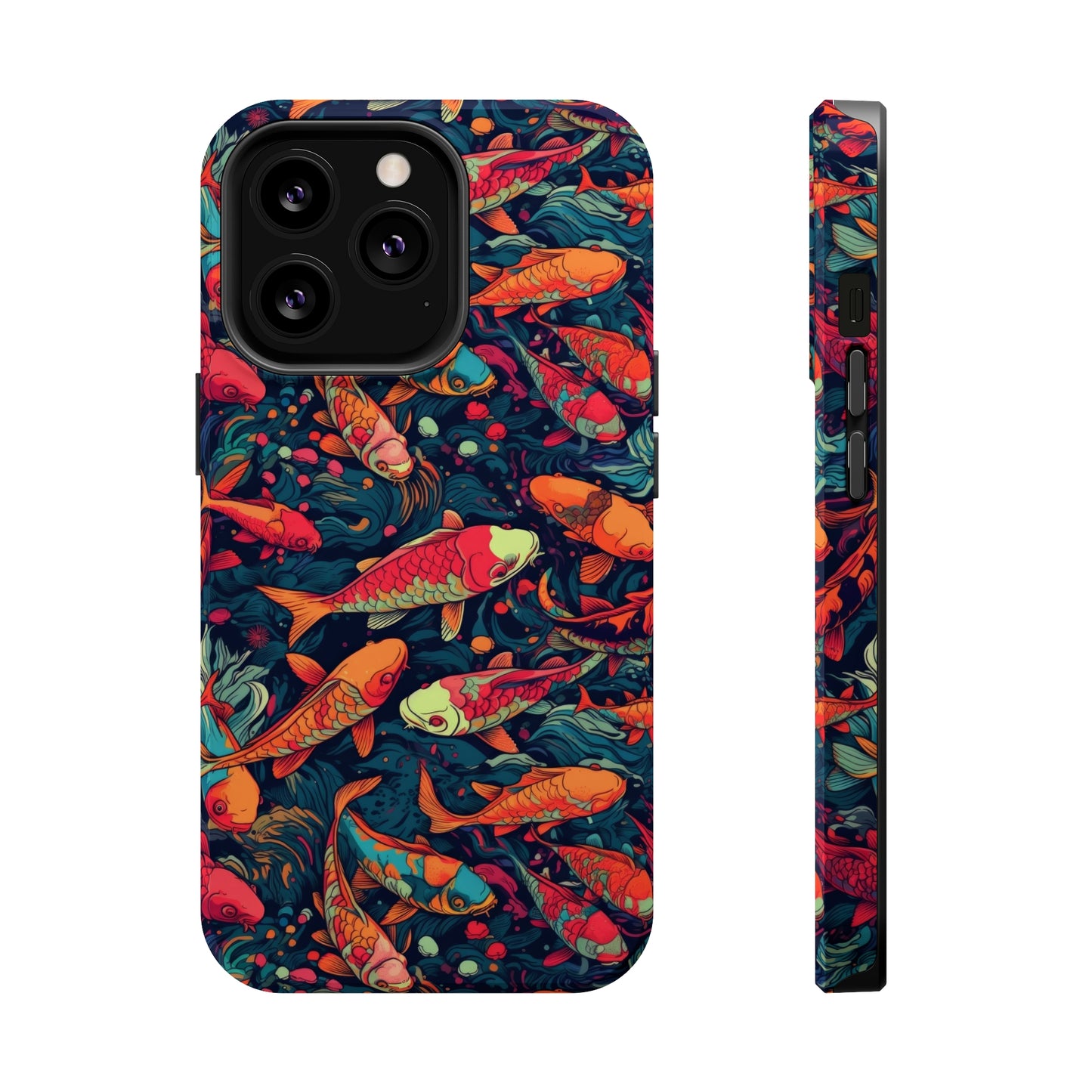 MagSafe Tough iPhone Case - Koi Menagerie