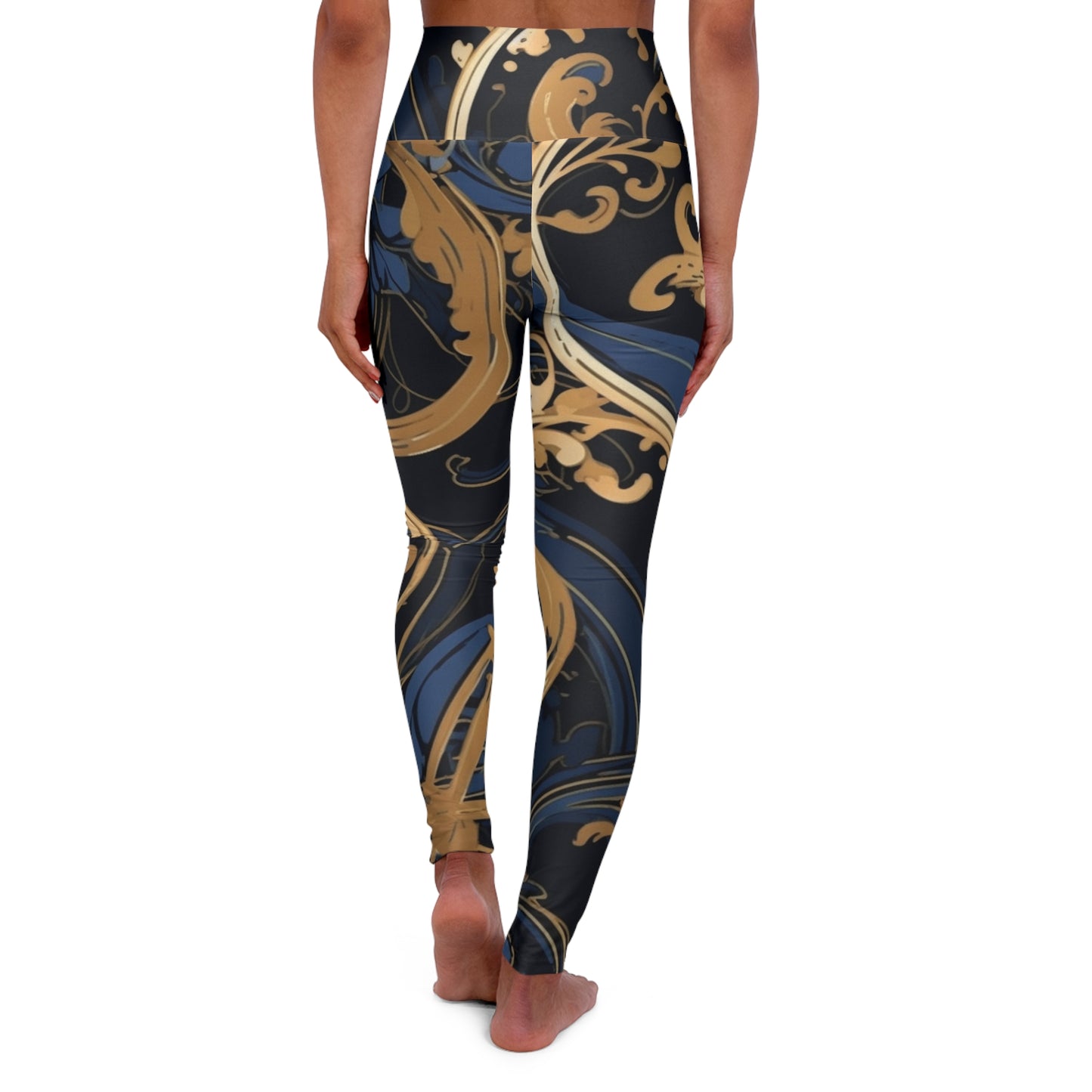 High Waisted Leggings - Tuscan-Comet