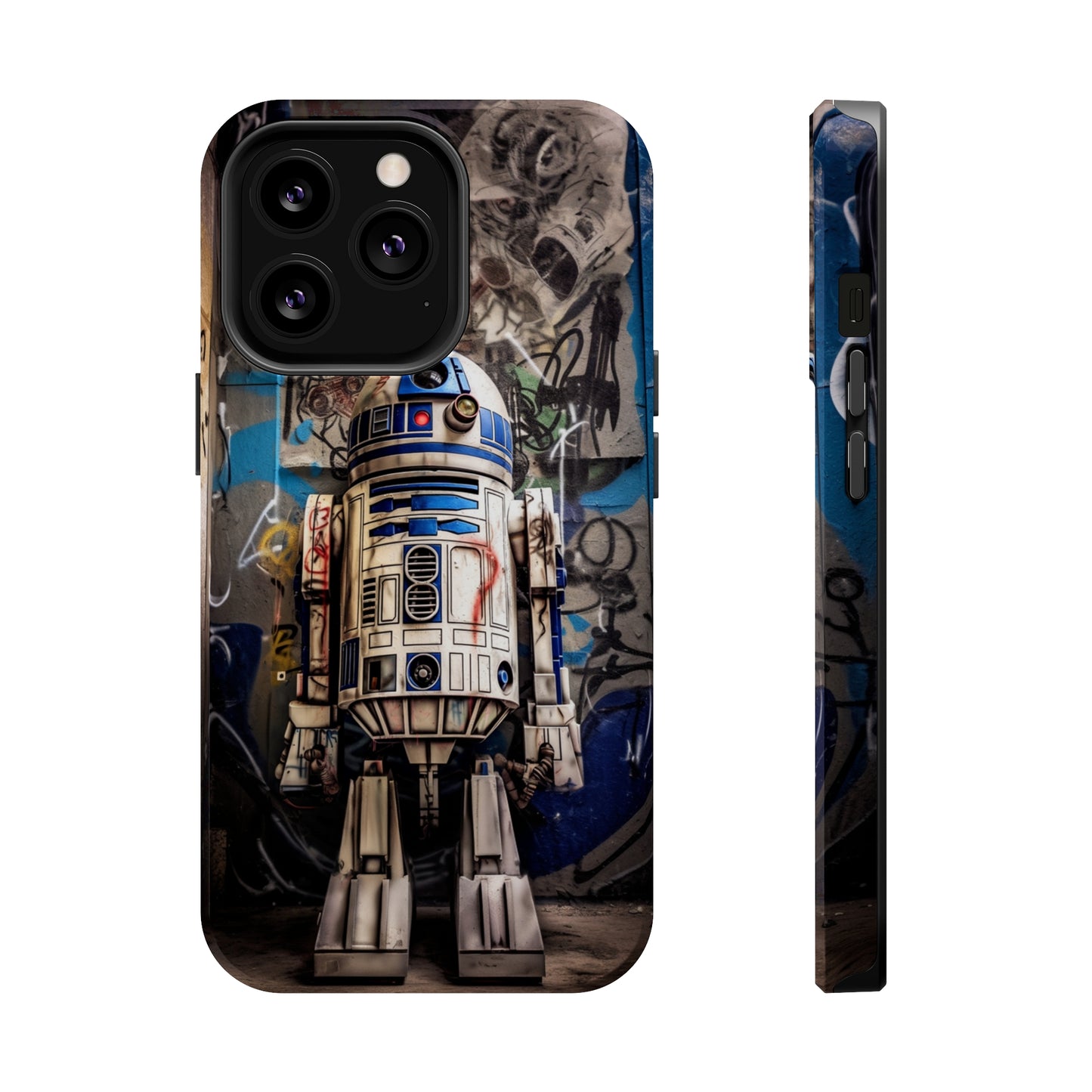 MagSafe Tough iPhone Case - R2D2 1990's Graffiti