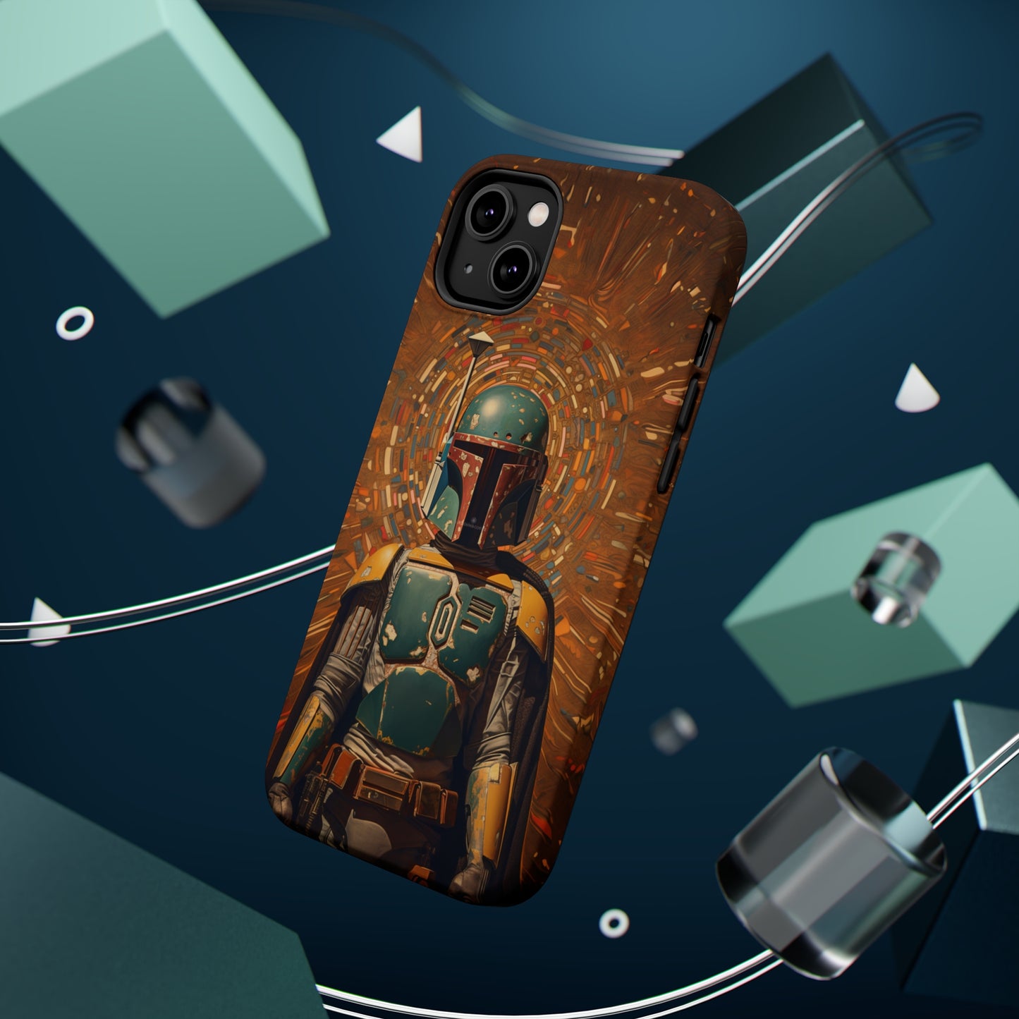 MagSafe Tough iPhone Case - Boba Fett Dadaism