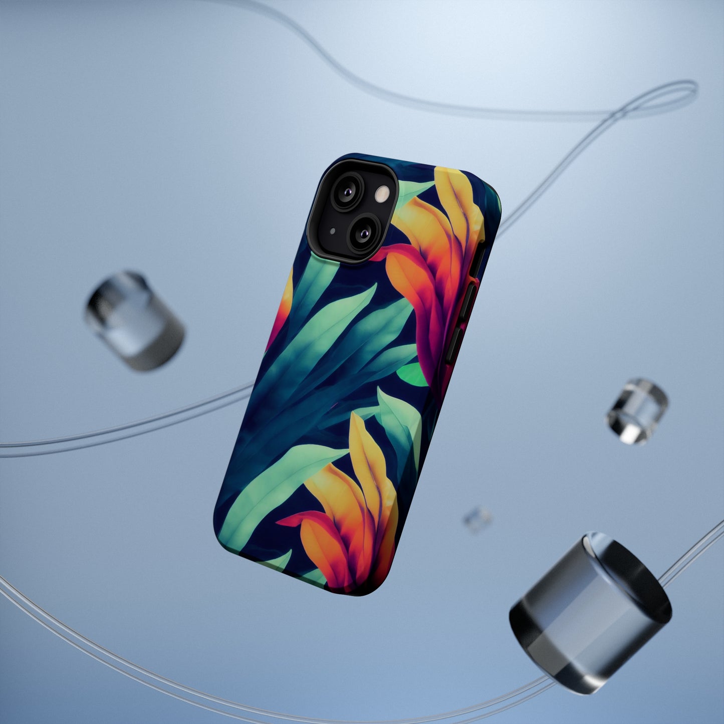 MagSafe Tough iPhone Case - Tropical Oasis