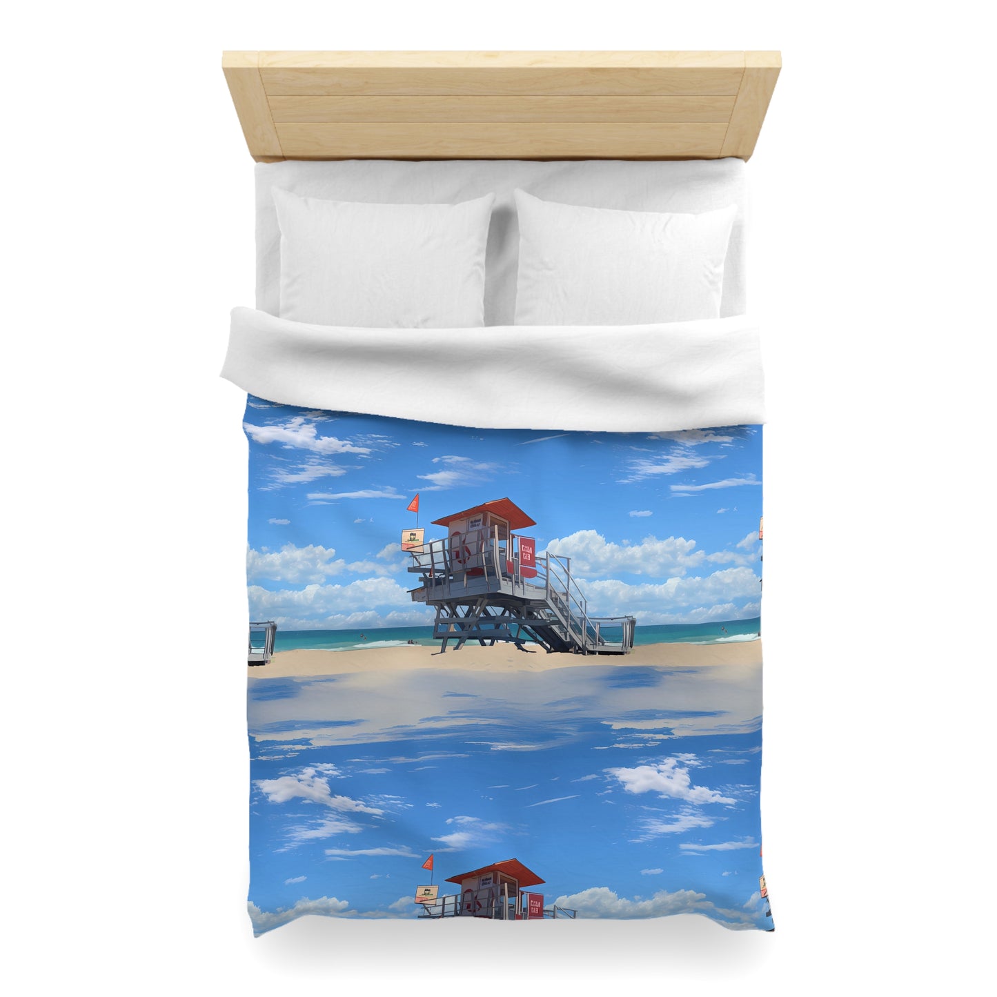 Duvet Cover - Love and Santa Monica