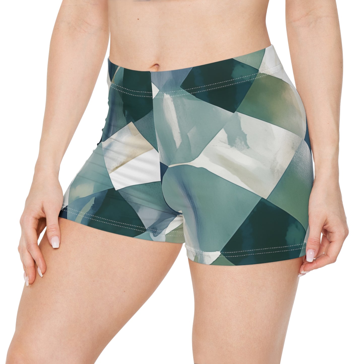 Workout Shorts - Wolf Chadds Ford Harlequin