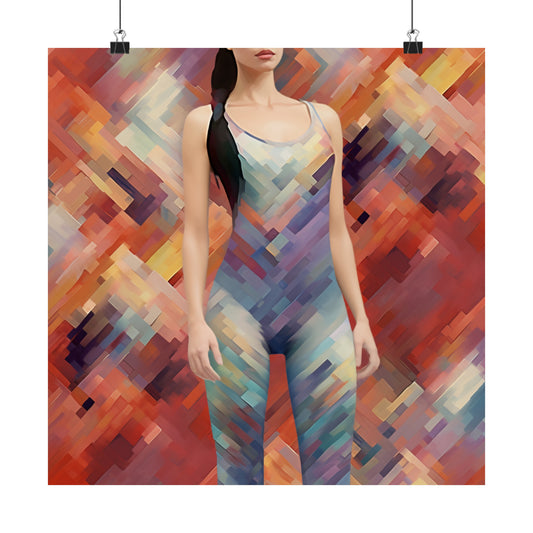 Pino-Napoli-Abstract. - Matte Vertical Poster