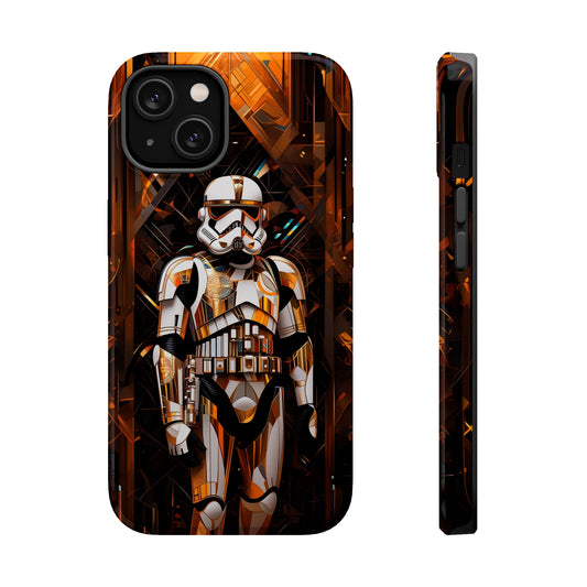 MagSafe Tough iPhone Case - Storm Trooper Art Deco Style By Frank Lloyd Wright