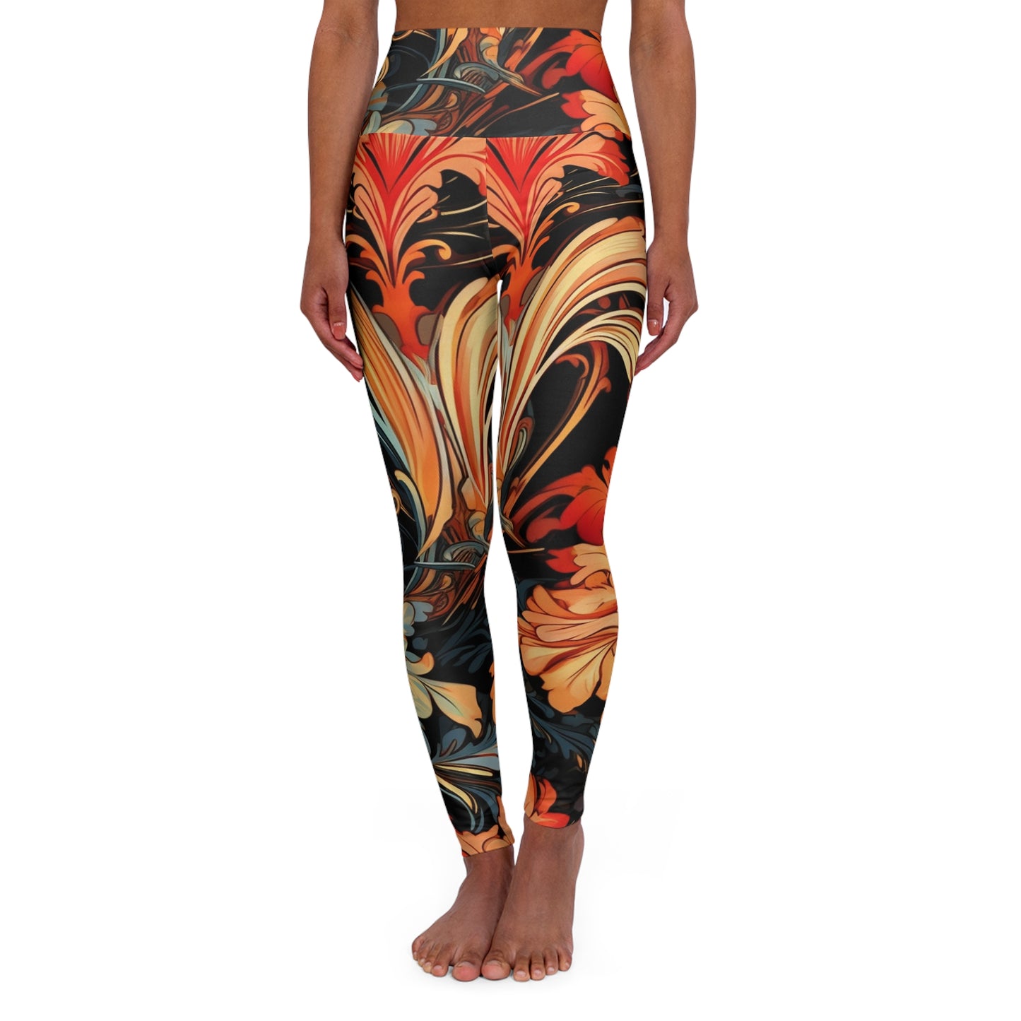 High Waisted Leggings - Isabella de' Medici