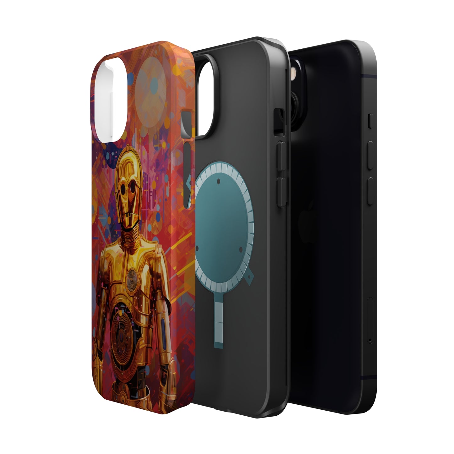 MagSafe Tough iPhone Case - C3P0 Fauvism