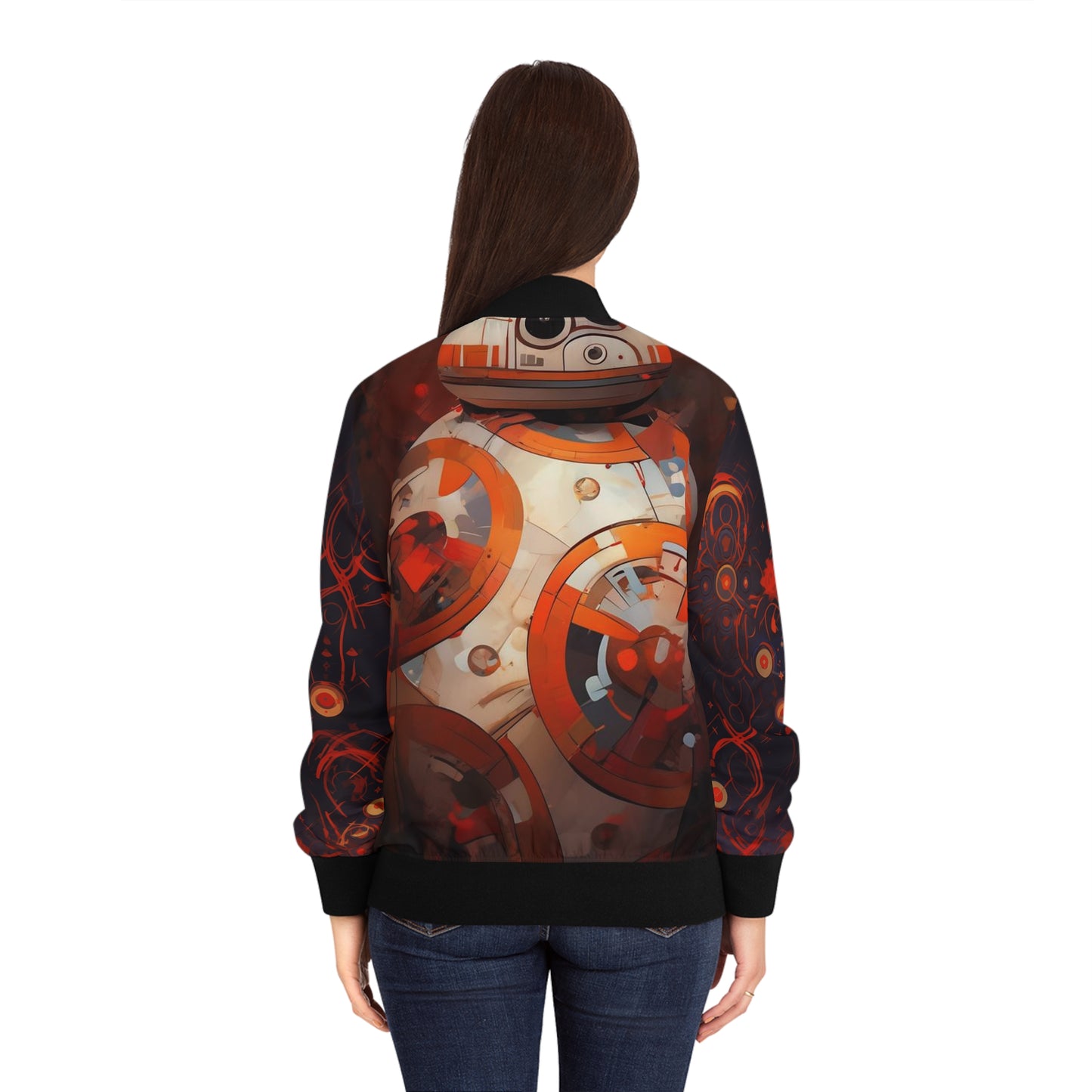 Women's Bomber Jacket - BB-8 Studio Ghibli