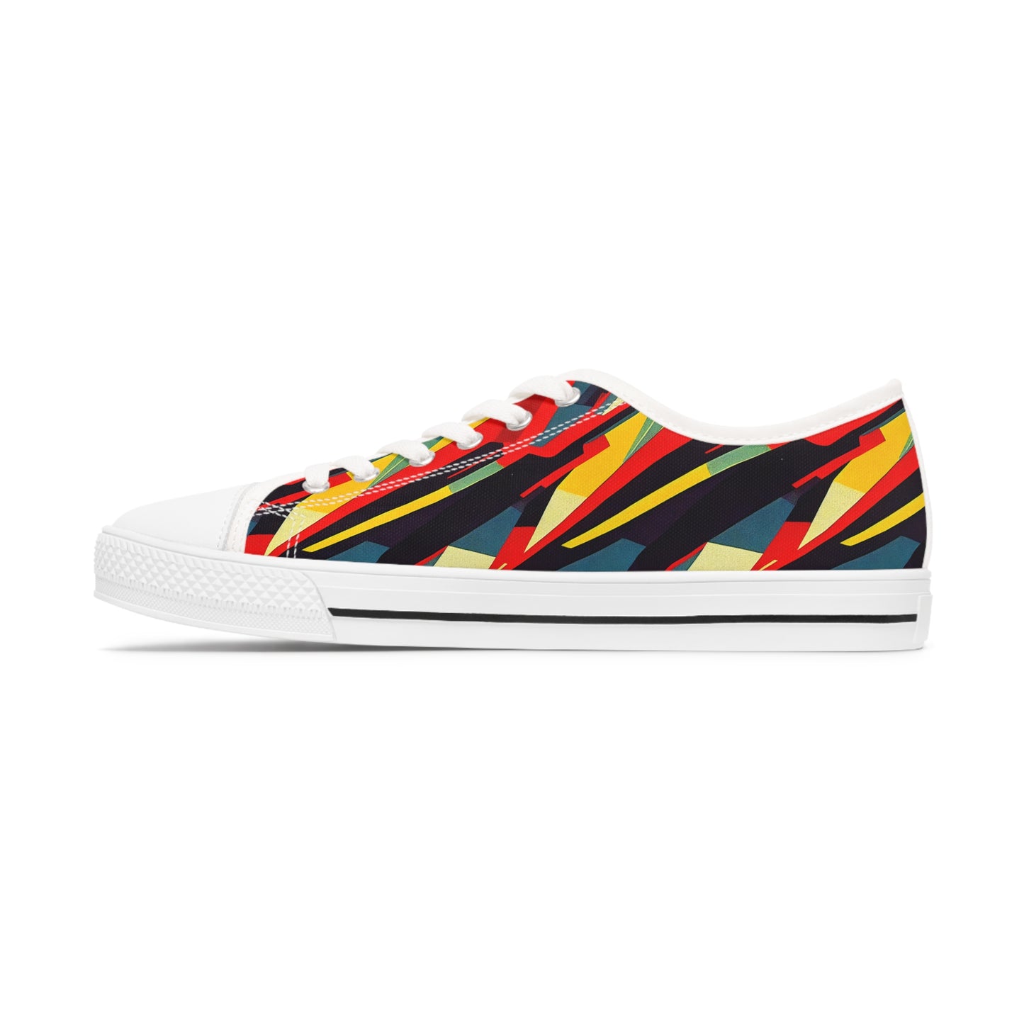 Women's Low Top Sneakers - Pulp Galaxy Abstract