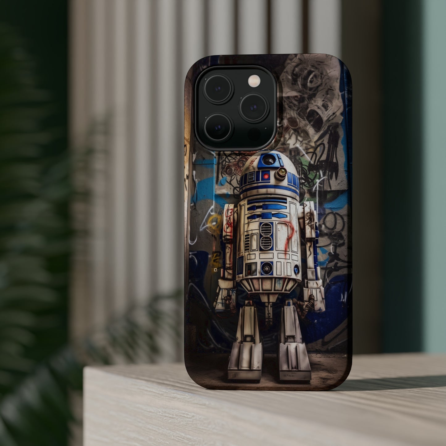 MagSafe Tough iPhone Case - R2D2 1990's Graffiti