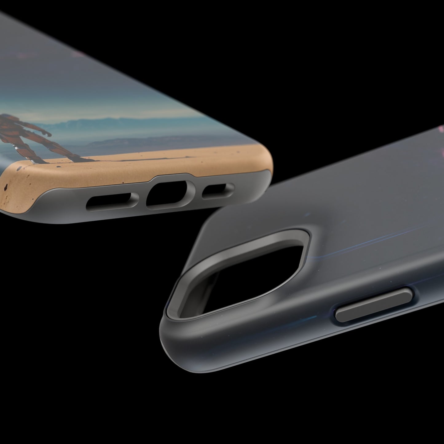 MagSafe Tough iPhone Case - Galactic Synthwave