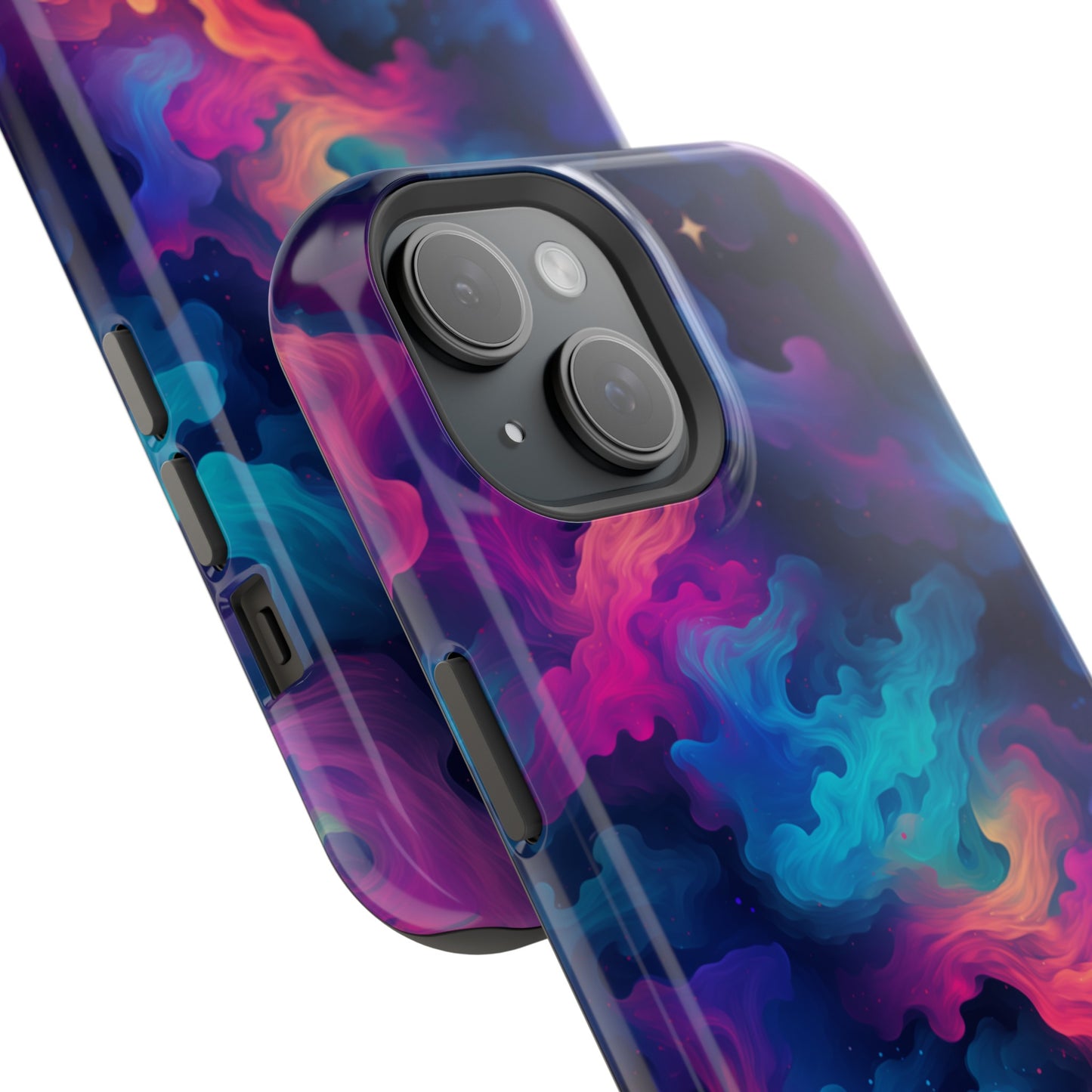 MagSafe Tough iPhone Case - Neon Nebula