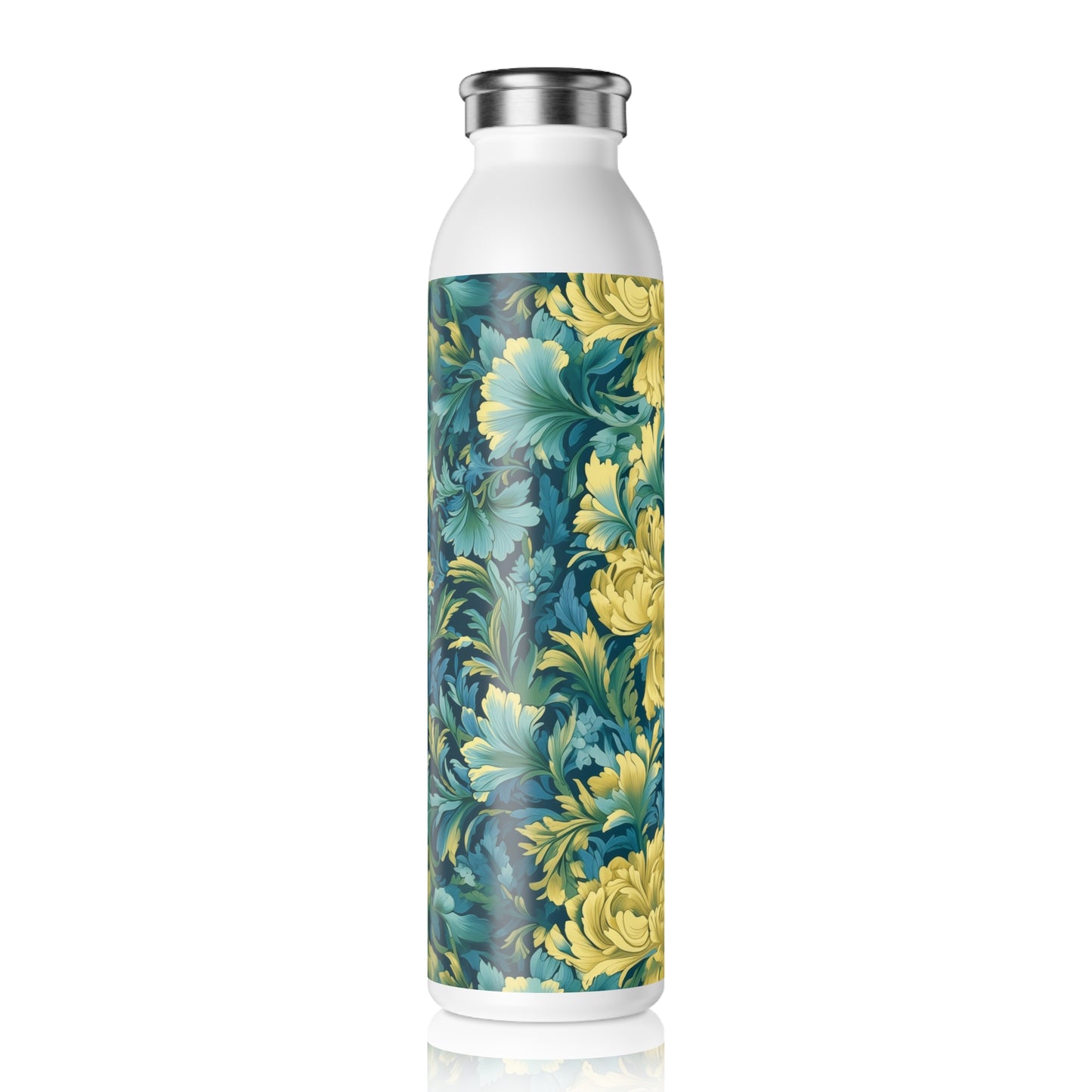 Slim Water Bottle - Elric Giverny Chintz