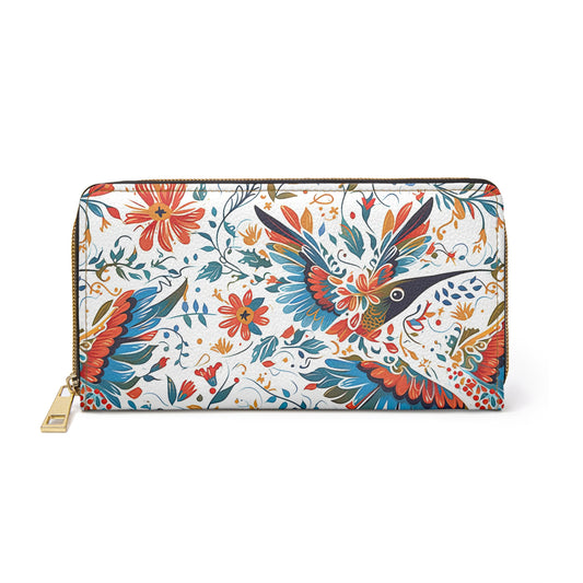 Zipper Wallet - Colibri Abstract